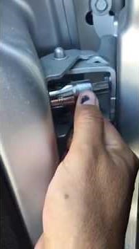 2012 2500HD Door Hinge Bent Fix