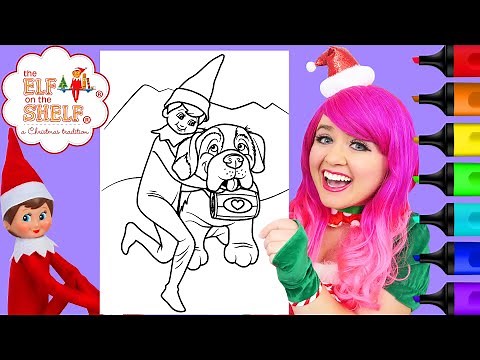 How To Color Elf on the Shelf Pets | Markers