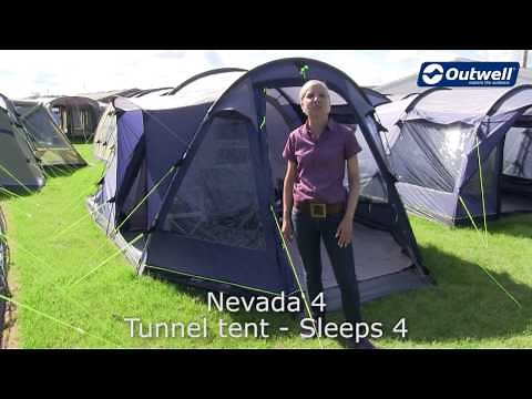 Outwell Nevada 4 Tent | Innovative Family Camping