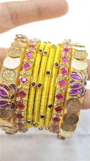 🌈 Handmade Thread Bangles | Simple & Stylish DIY 92