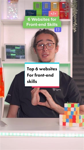 Practice your front-end with these websites 📝#freeresources #webdev #frontenddeveloper #coding