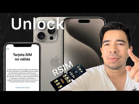 How to Insert an RSIM into an iPhone to Unlock It | Easy Method [for Beginners] 📴🇺🇸😁