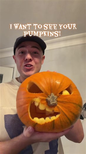 Show me your pumpkin carving skills this Halloween #pumpkinseason #pumpkincarving