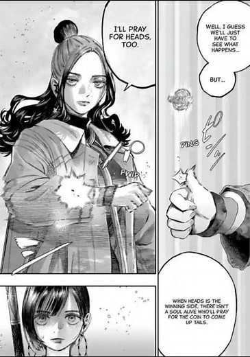 The fate of Amami lies on this coin #shorts #manga #comics #anime #mangaedit #isekai