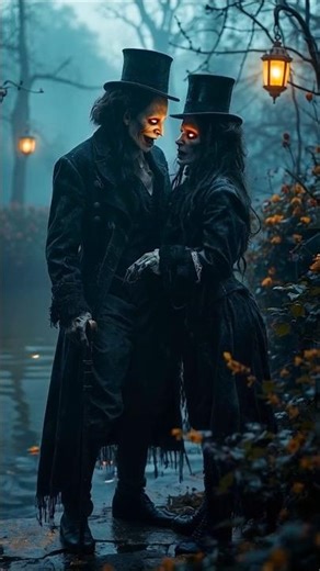 🦇 Vampire Blood Ball 🎩 | Gothic Horror in a Haunted Victorian Garden / #horror #shorts