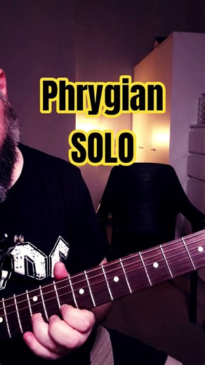 This Phrygian Solo Sounds COMPLETELY Different #guitartutorial #musictheory #guitarlicks