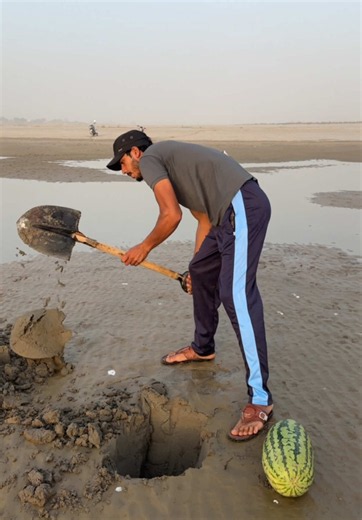 How to Bury a Watermelon in River Sand and the Surprise Twist
