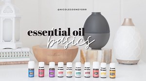 Essential Oil Basics Class, Young Living Business Builder, Business Tools, Facebook Class, Graphics and Outline - Etsy