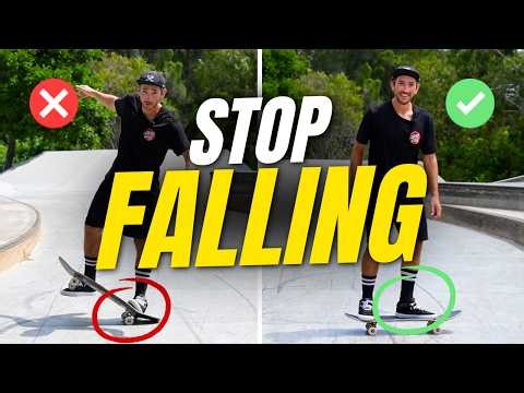 How to Stand on a Skateboard Without Falling