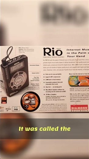🎧 The Diamond Rio — Revolutionizing Portable Music (1998)