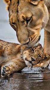 Lion Cub Gets Life Saving Treatment From Vet! #rescue #animals #wildlife | Vu Studios