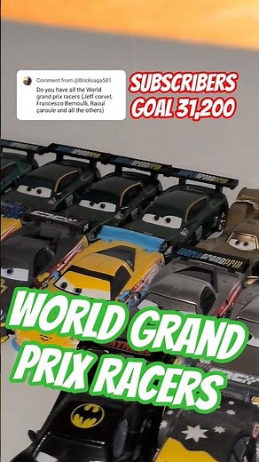 Disney Cars 2 World Grand Prix Racers #Cars #Disneycars #lightningmcqueen #automobile #disney #pixar