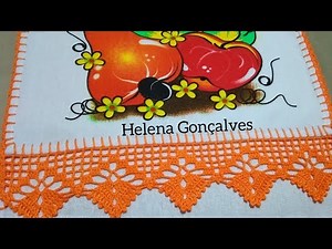 bico de crochê #449