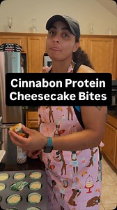 Save This Recipe 👇🏽🤤 🥚Ingredients: • 1 scoop Ghost Cinnabon Whey • 8 oz fat-free cream cheese (softened) • 1 cup nonfat Greek yogurt • 2 whole eggs • 1 tsp vanilla extract • 1/2 cup crushed graham crackers (optional base) 👩🏾‍🍳Instructions: - Mix cream cheese, yogurt, eggs, vanilla, and protein powder until smooth. - Pour into muffin tin with or without graham cracker crust. - Bake at 325°F for 20–25 minutes. - Chill before eating. I added what I thought was sugar-free caramel on top but i