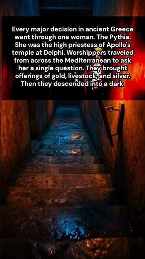 She Breathed Volcanic Gas and Controlled the Greek World