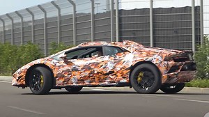 Lamborghini Huracán Sterrato, vídeo espía del 'Lambo' elevado