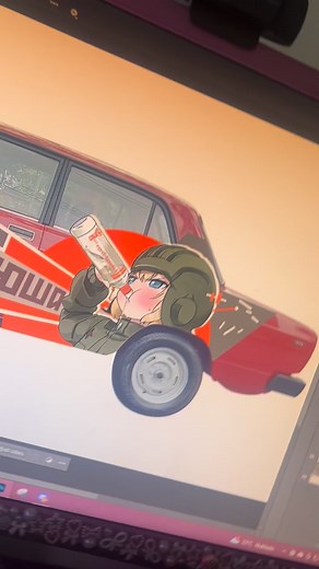 3.3K views · 39 reactions | qual próximo itasha eu devo fazer?  #girlsundpanzer #itasha #anime #comunismo #esquerda | Mari Miata | Facebook