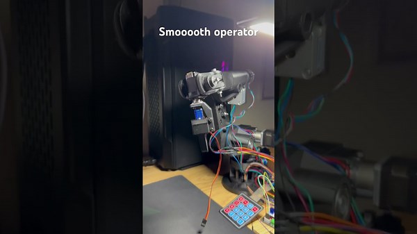 Ar2 software with custom acceleration code on mega #robotarm #3dprinting #arduino #robotics