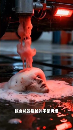 當洗車機的泡沫變成紅色，千萬別睜開眼睛