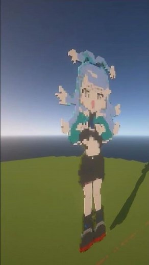 houshou marine and kobo kanaeru in minecraft #hololive #minecraft #kobokanaeru #hoshoumarine