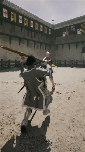 Polearm Mastery #halfsword