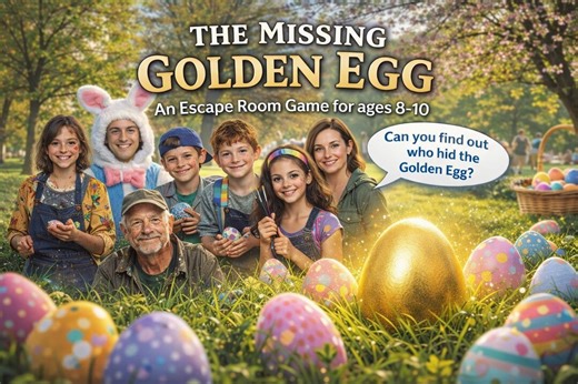 Easter Escape Room Game for Kids | Homeschool Logic, Math & Reading Puzzles | Digital Easter Learning Activity - Etsy