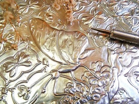 Aluminum embossing - simple profiling start technique