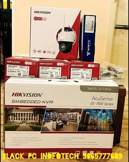 IP Camera installation Hikvision