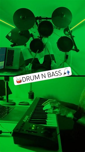 A little drum n bass beat I guess :)