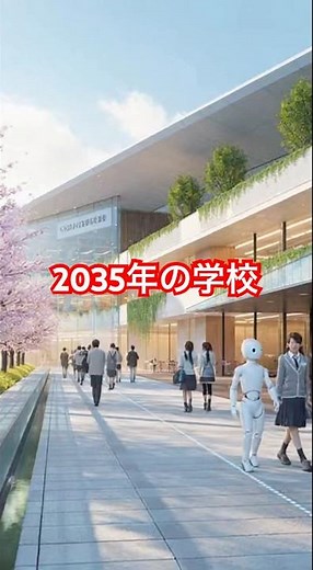 2035年の学校を映像化してみた