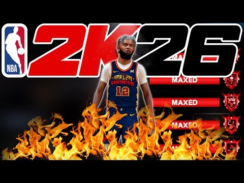 NBA 2K26 - 99 PASS ACC + 99 3PT 6'4 "3PT PLAYMAKER" PG BUILD