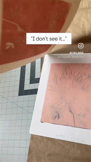 a little bit of my process :) #linocutprint #reductionprint #handmade