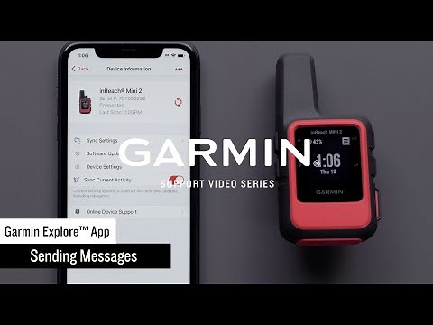 Garmin Support | Garmin Explore™ App | Sending Messages