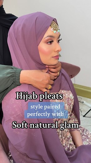 Soft Glam Bridal Makeup with Hijab Styling Tips