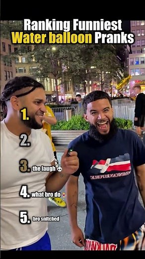 Ranking Funniest Water Balloon Pranks #funny #memes #prank