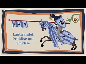 Lautwandel: Proklise und Enklise || Mittelhochdeutsch Grundlagen