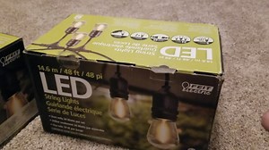 Watch Feit Electric 710090 48ft LED String Light on Amazon Live
