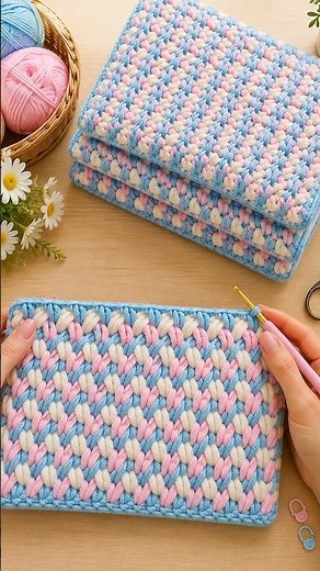 This crochet pattern is absolutely genius #crochet #shorts