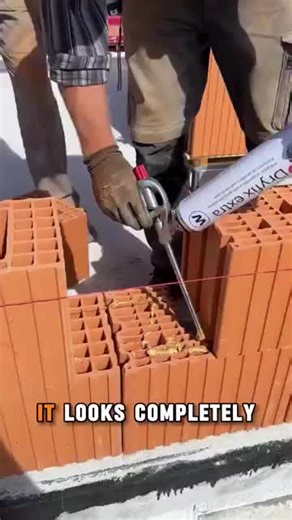 GENIUS NEW bricklaying method | brickcrafts