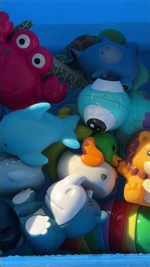 Sea Animal Toys for Toddlers – Learn Ocean Animals Names and Facts | Fun Educational Video for Kids