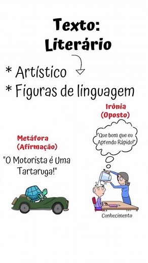 Texto LITERÁRIO vs NÃO LITERÁRIO! 📚🚨