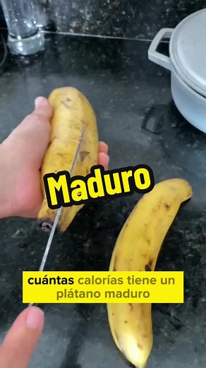 Calorías de un Plátano Maduro: Descubre cuántas calorías tiene y sus nutrientes