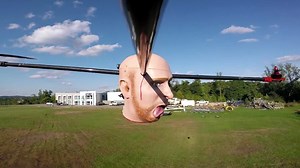 Flying Human Head Lands Just In Time For Halloween