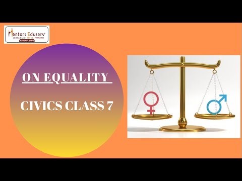 Class 7 :- The concept of equality