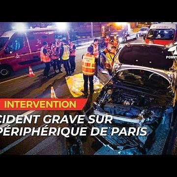 ACCIDENT GRAVE SUR LE PÉRIPHÉRIQUE PARISIEN