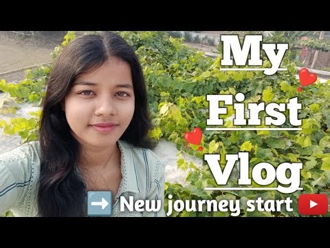 My First Vlog 💖 | Starting My Youtube Journey ✨