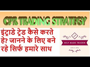 🔥 "CPR Trading Strategy EXPLAINED | Most Accurate Intraday Setup!"🔥 #intradaytrading