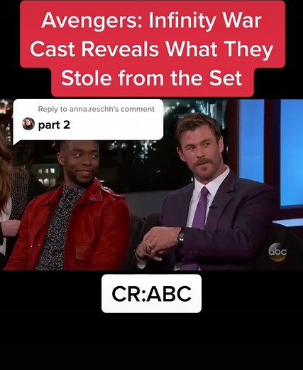 Avengers Cast Reveals Set Secrets on Jimmy Kimmel | Interview Highlights