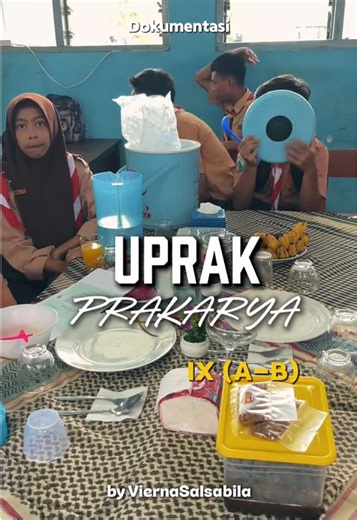 Terimakasih ya, nak sudah berjuang bersama. Semoga lelahnya menjadi lillah. Mendapat hasil sebaik-baiknya nilai. 🫶🏻 #uprak #prakarya #smpstory🌻 #fyp