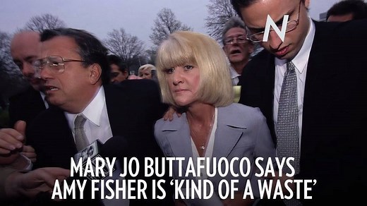 Mary Jo Buttafuoco says Amy Fisher, who shot her in the face as a teen, is "kind of a waste." http://peoplem.ag/b0SyEFc | People
